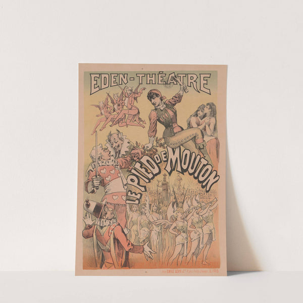 Eden-Théâtre Le pied de mouton (1888) by Imp. Emile Lévy