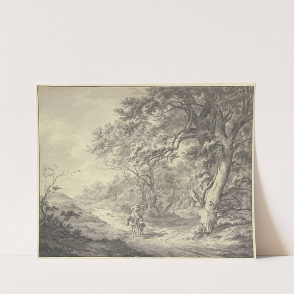 Edge of the forest near Haarlem by Franciscus Andreas Milatz