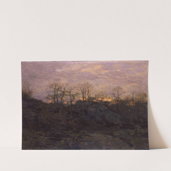 Edge of the Forest, Twilight (ca. 1890) by Charles Harold Davis