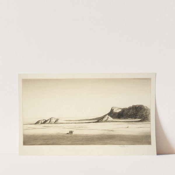 Edge of the Sahara (ca. 1920) by Kerr Eby