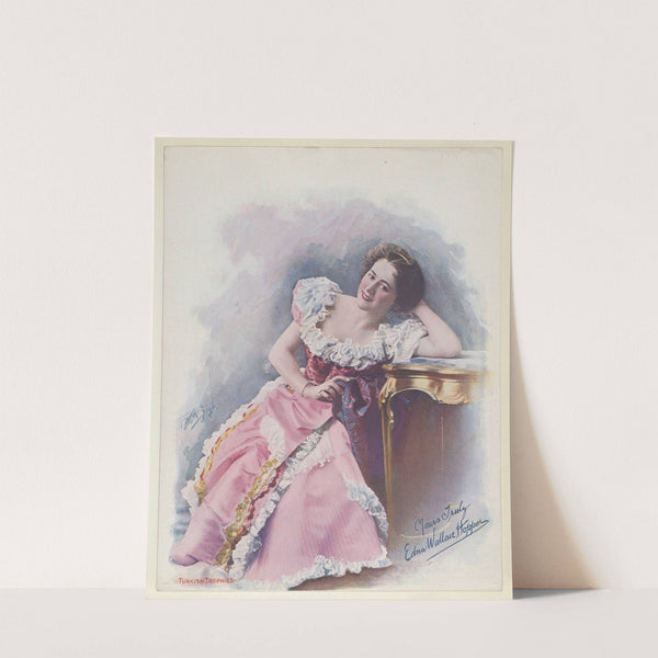 Edna Wallace Hopper (1900) by Frederick Moladore Spiegle