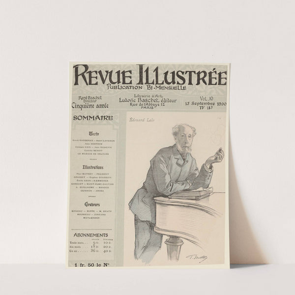 Edouard Lalo (1890) by Paul Mathey