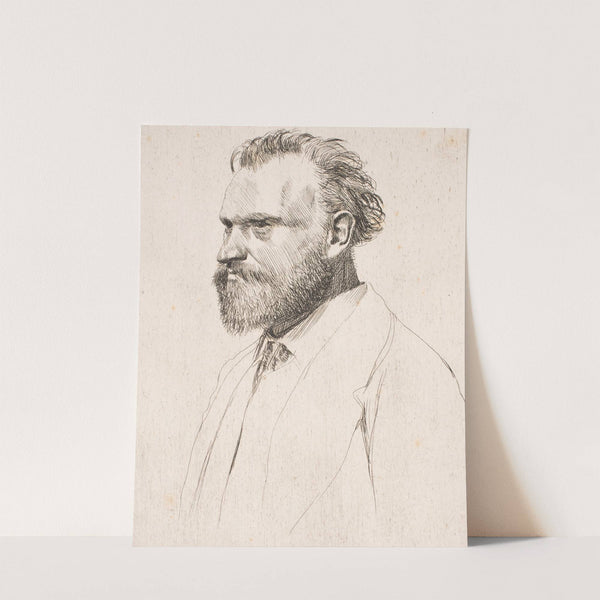 Edouard Manet. Bust-Lenght Portrait (1859 – 1862) by Edgar Degas