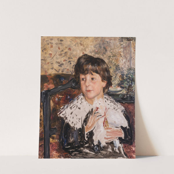 Edvard Heyman as a Boy (1884) by Ernst Josephson