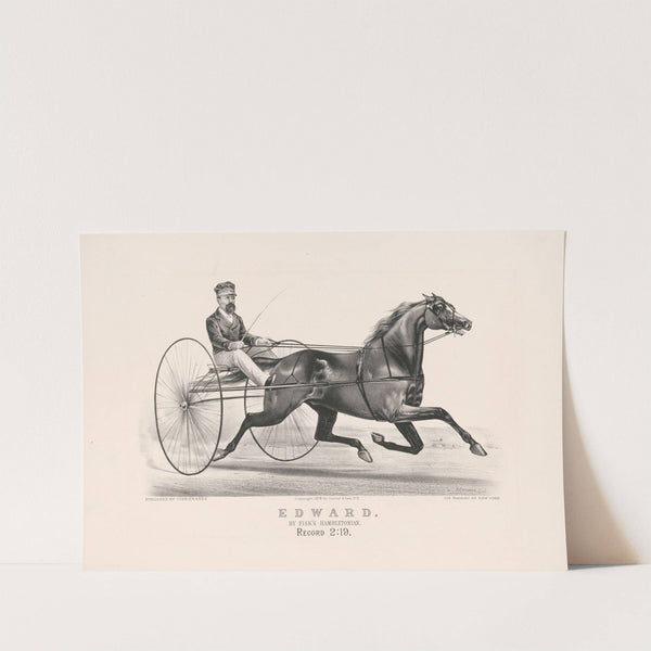Edward; by Fisk’s Hambletonian (1879) by John Cameron