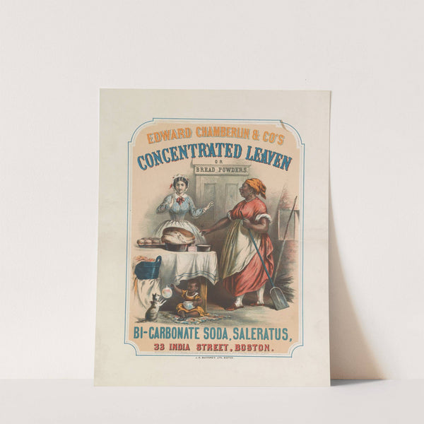 Edward Chamberlin & Co’s concentrated leaven or bread powders (1860) by John H. Bufford'''s & Sons