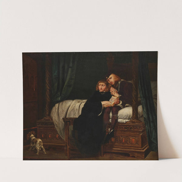 Edward Prince of Wales and Richard, Duke of York in the Tower of London (1866) by Elizabeth Jane Gardner Bouguereau