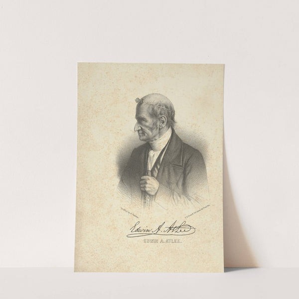 Edwin A. Atlee. by Albert Newsam