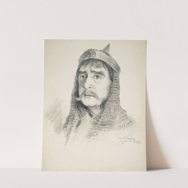 Edwin Booth as ‘Macbeth’ (1889) by Arthur Jule Goodman