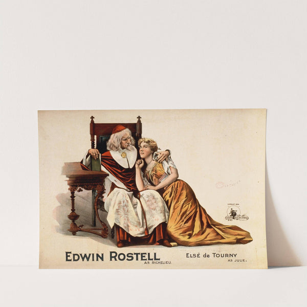 Edwin Rostell as Richelieu, Elsé Tourny as Julie by Anonymous