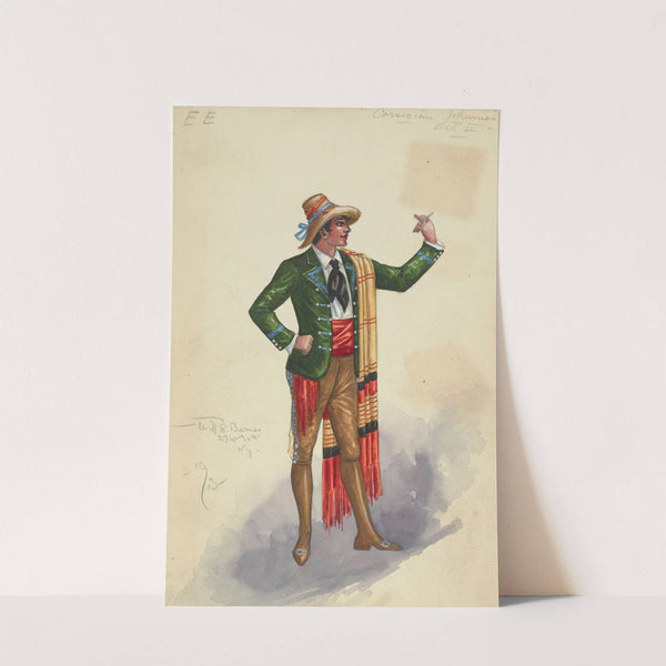 EE-Corsican Johnnies-Act II by Will R. Barnes