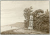 Een antiek monument in de omgeving van Taragone