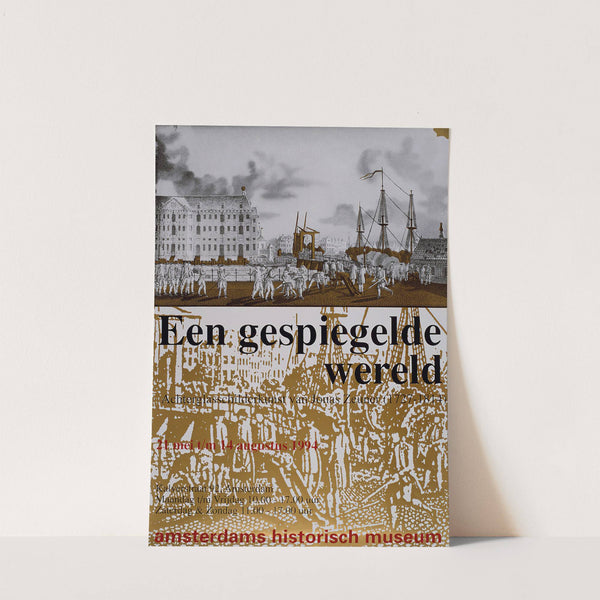 Een gespiegelde wereld (1994) by Edo Mulder