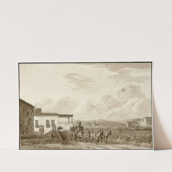 Een landhuis in de omgeving van Valencia by Otto Howen