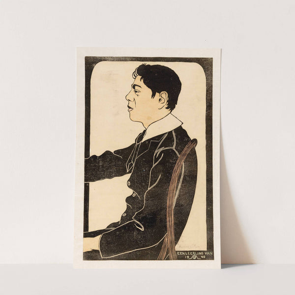 Een leerling van 1908 by Samuel Jessurun de Mesquita