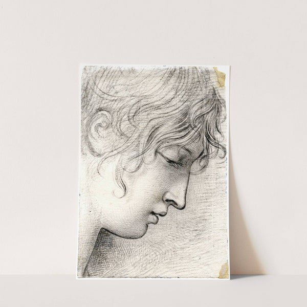 Een vrouw, wellicht Mietje Brinkman by David Humbert de Superville