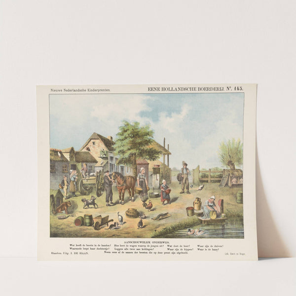 Eene Hollandsche boerderij (1875-1919) by Emrik & Binger