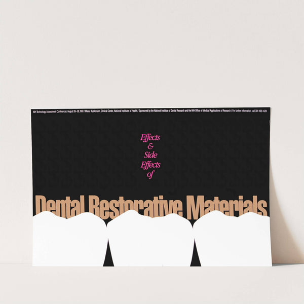 Effects and side effects of dental restorative materials by National Institutes of Health