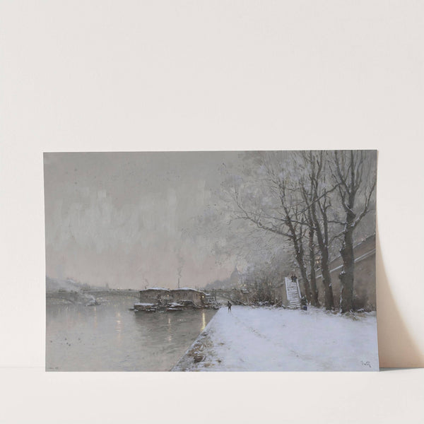 Effet de neige by Marie-Joseph-Leon Clavel (Iwill)