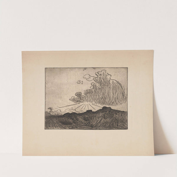 Effet du soleil dans un nuage by Roderic O'Conor