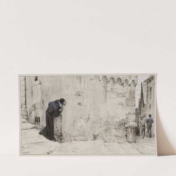 Effet que peuvent produire sept jurons en plein air (1889) by Luc-Olivier Merson