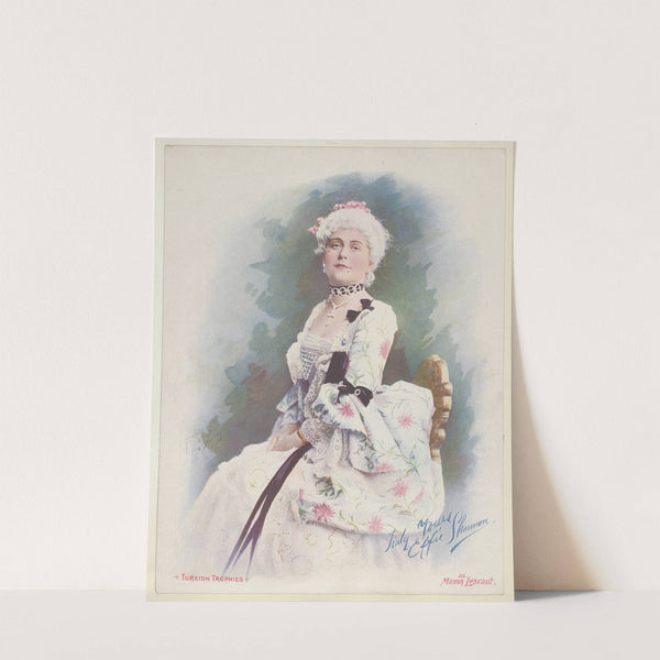 Effie Shannon as Manon Lescaut (1900) by Frederick Moladore Spiegle