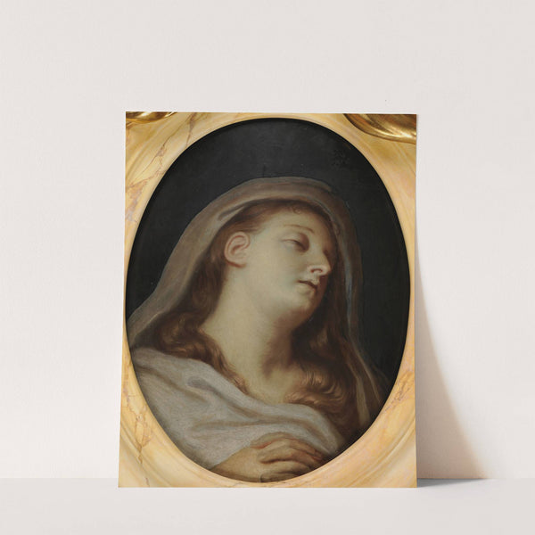 Effigie funéraire d'Henriette Sélincart by Charles Le Brun