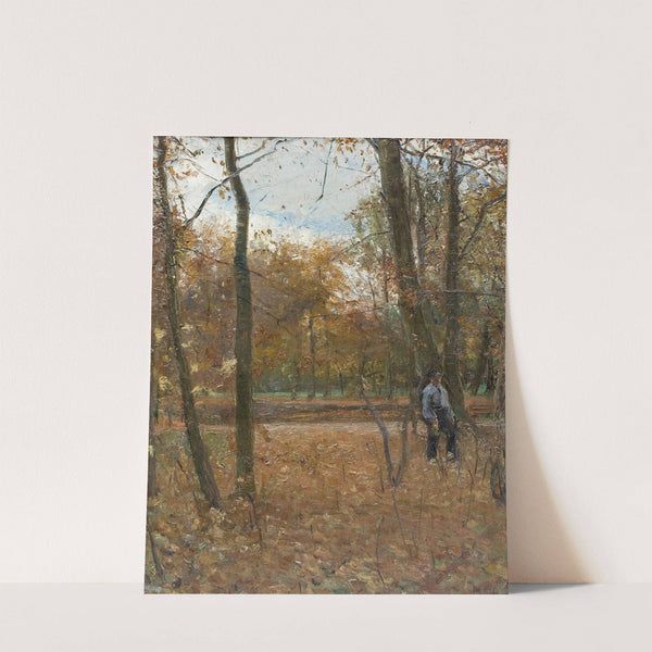 Efterår i Søndermarken (1885) by Albert Gottschalk