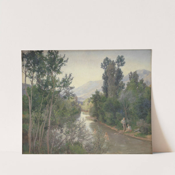 Efterårsdag ved Lirifloden by Joakim Skovgaard