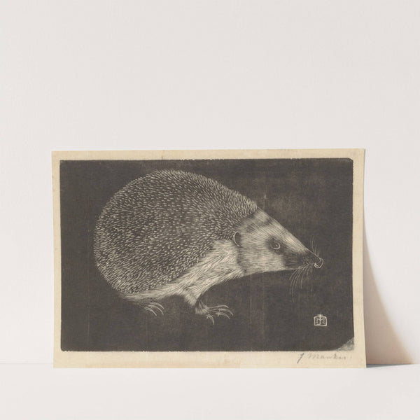 Egel (1916) by Jan Mankes