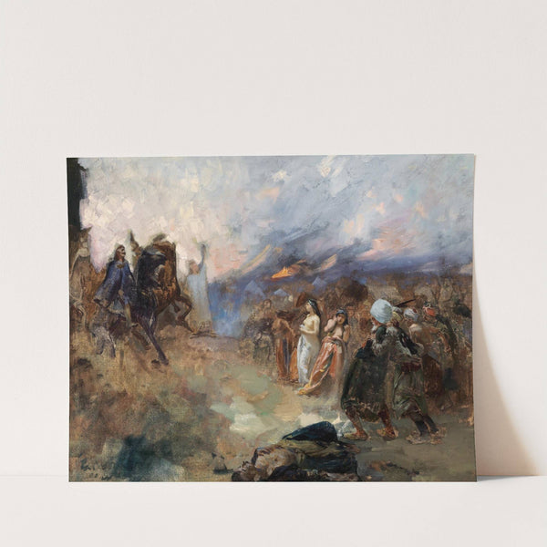 Eger ostroma by Ferencz Eisenhut