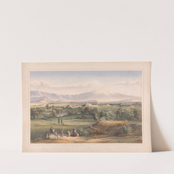 Egerton’s views in Mexico Pl.12 (1840) by Daniel Thomas Egerton