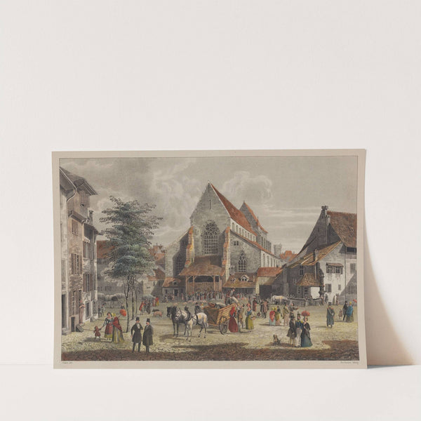 Eglise des Cordeliers à Basle (1915-1945) by Constantin Guise