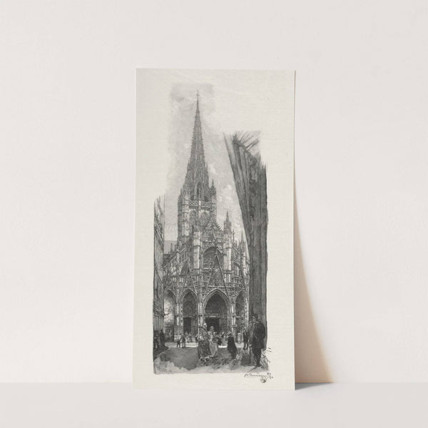 Eglise Saint Maclon (1896) by Auguste Louis Lepère