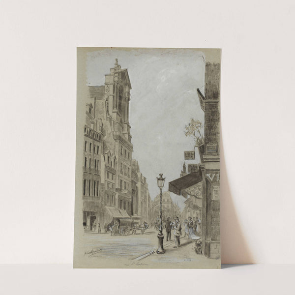 Eglise Saint-Paul-Saint-Louis, rue Saint-Antoine, 4ème arrondissement (1895-1905) by Robert Frémont