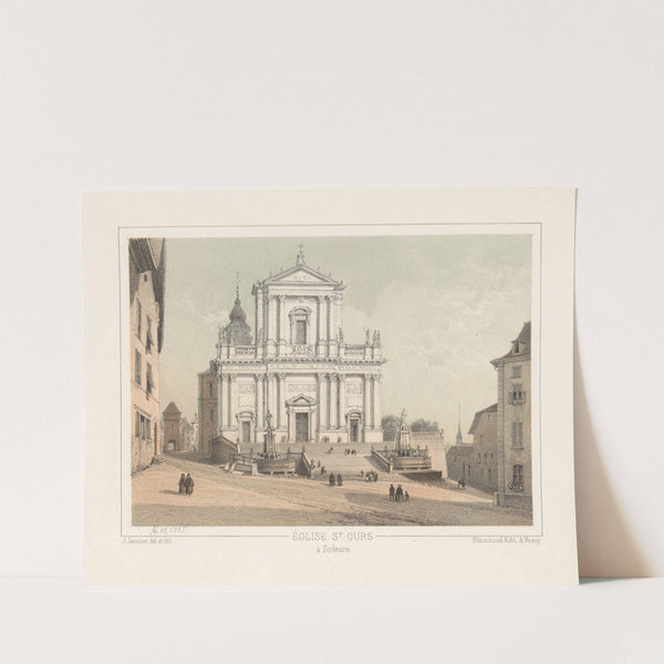 Église St Ours à Soleure by Jean Jacottet