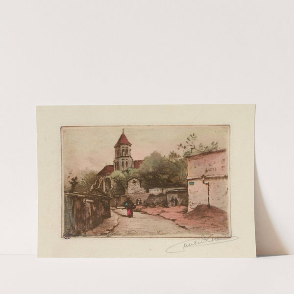 Eglise St Pierre de Montmartre by Lucien Marcelin Gautier