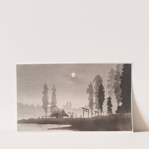 Egoda no tsuki (Full moon at Egoda) by Takahashi Hiroaki