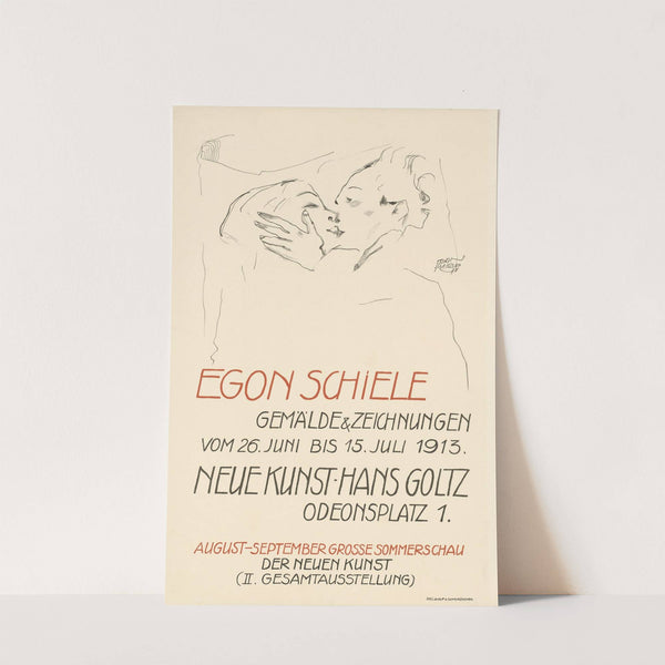 Egon Schiele Gemälde und Zeichnungen. Neue Kunst Hans Goltz (1911) by Egon Schiele