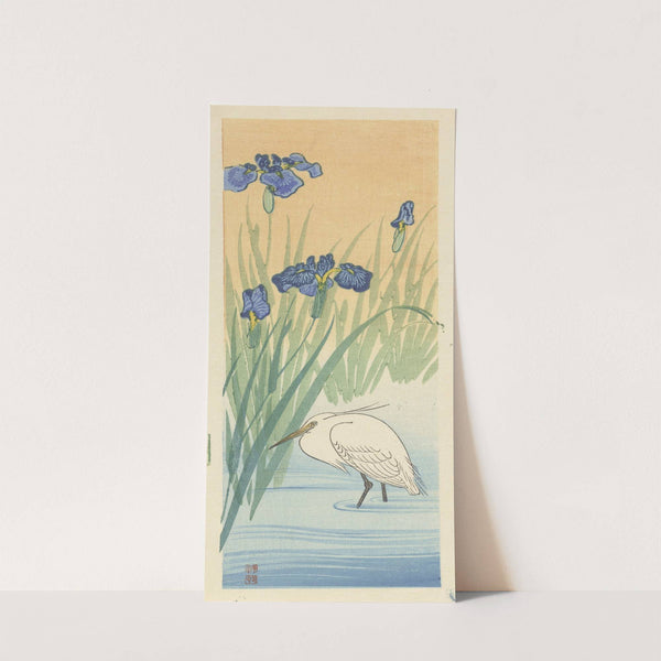 Egret by Ohara Koson