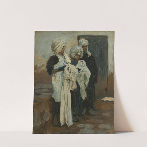 Egyptian Indigo Dyers by John Singer Sargent