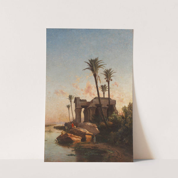 Egyptian Landscape by Carlos de Haes