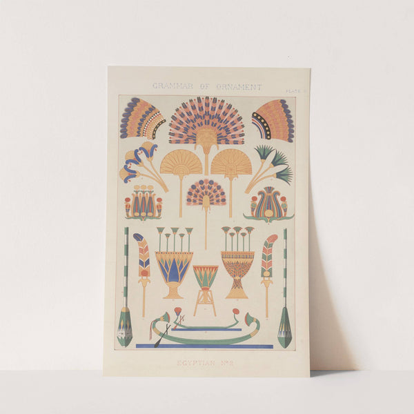 Egyptian No. 2 (1856) by Owen Jones