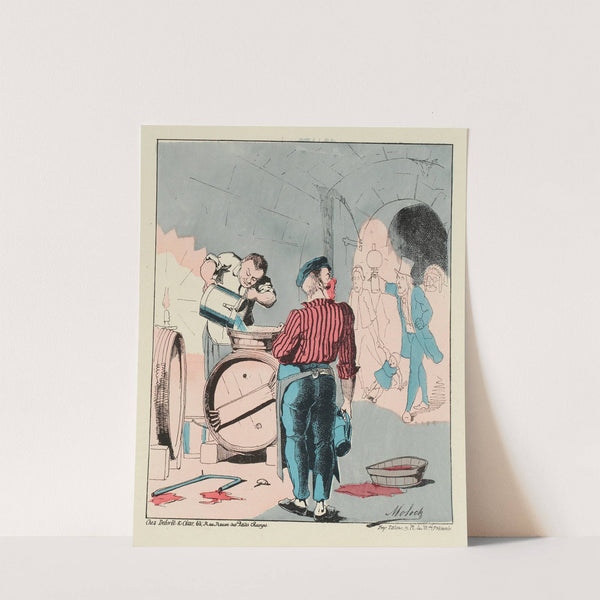 Eh bien c’est du propre, s’ils viennent se réfugier ici.Comment ferons-nous pour faire notre vin by Moloch (Alphonse Hector Colomb)