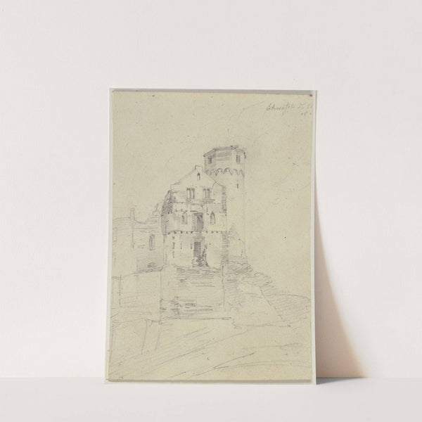 Ehrenfels castle by Jakob Becker