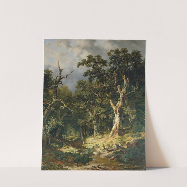 Eichenwald by Remigius Adrianus van Haanen