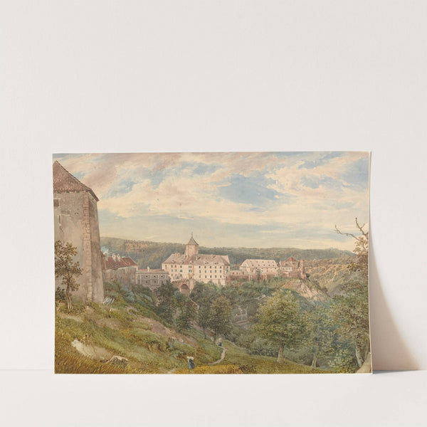 Eichhorn Castle at Evening by Josef Höger