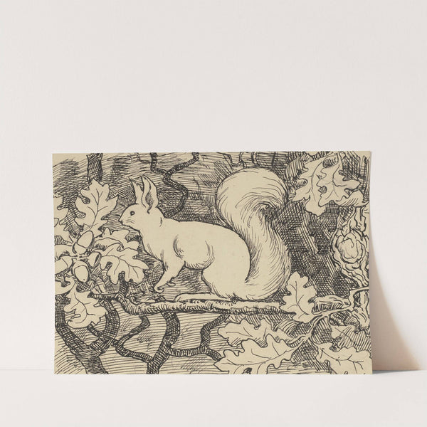 Eichhorn (ca 1905) by Hans Thoma