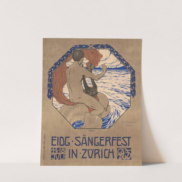 Eidg. Sängerfest in Zürich (1905) by Burkhard Mangold