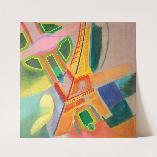 Eiffel Tower (1924) by Robert Delaunay